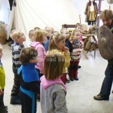 Výklad je přizpůsoben malým návštěvníkům. Foto: Kamila Dvořáková