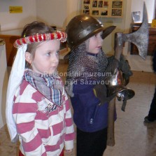 Rytíř se svou vyvolenou. Foto: Kamila Dvořáková