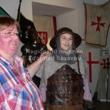 Povídání o středověkém válečnictví. Foto: Jarmila Krajčová