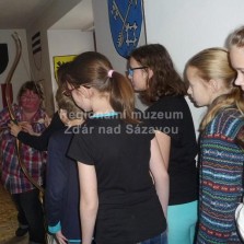 Fronta na střelbu z luku. Foto: Jarmila Krajčová