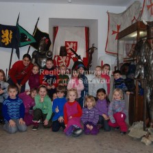 MŠ Kamarád z Nového Veselí na výstavě Flambergu. Foto: Archiv MŠ Kamarád Nové Veselí