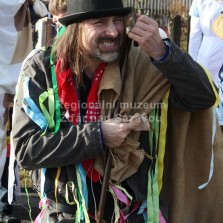 Tradiční maska - Žid. Foto: Antonín Zeman