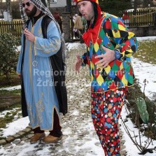 Šašek a šejk. Foto: Antonín Zeman