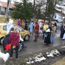 Masky zastavují dopravu. Foto: Antonín Zeman